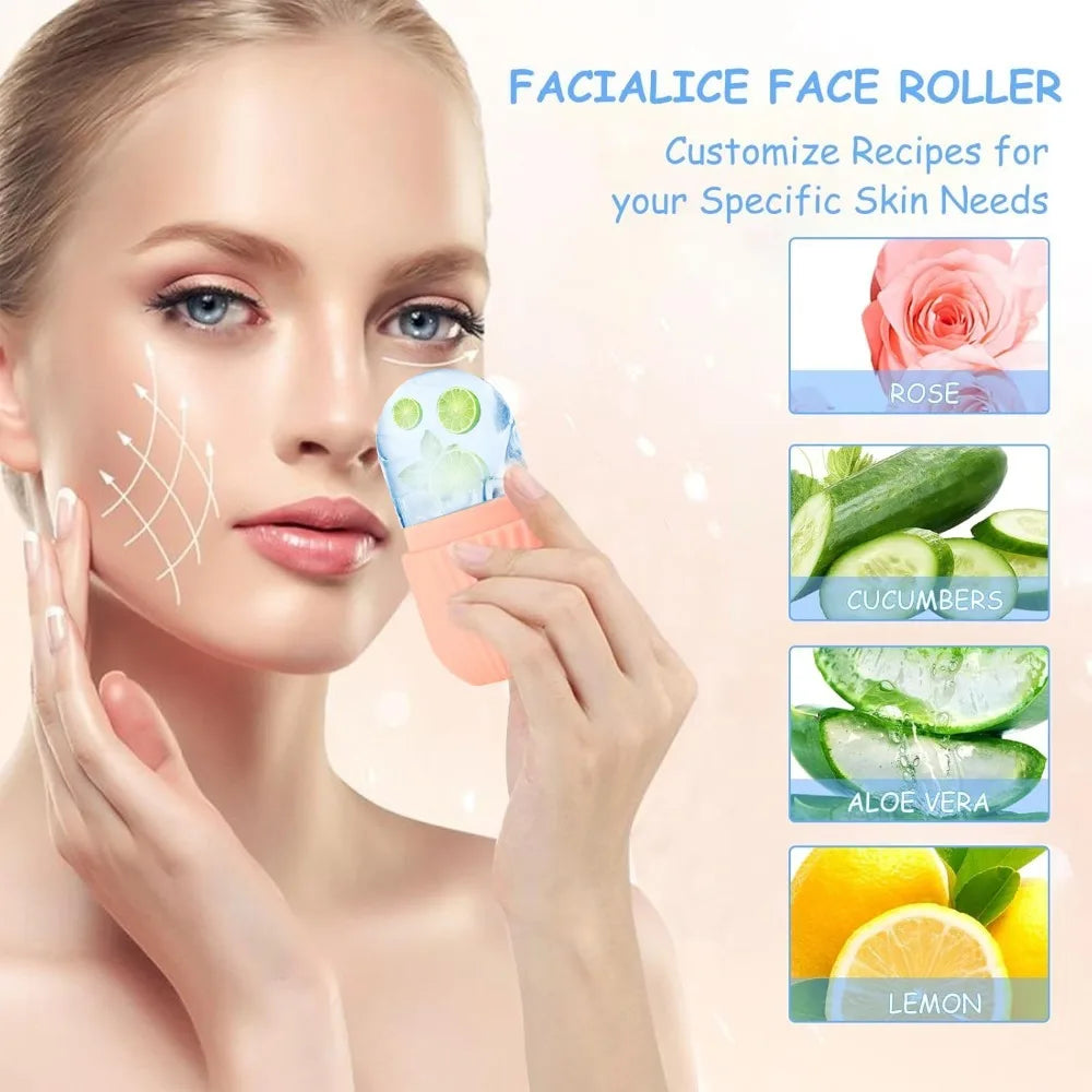 Facial Ice Roller — Anti-inflammatory and Firming Massager