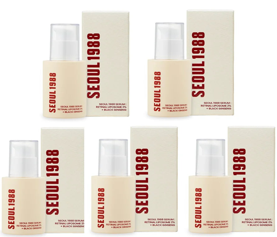 Sérum Retinol Seoul 1988 — Antiedad Coreano con Ginseng Negro